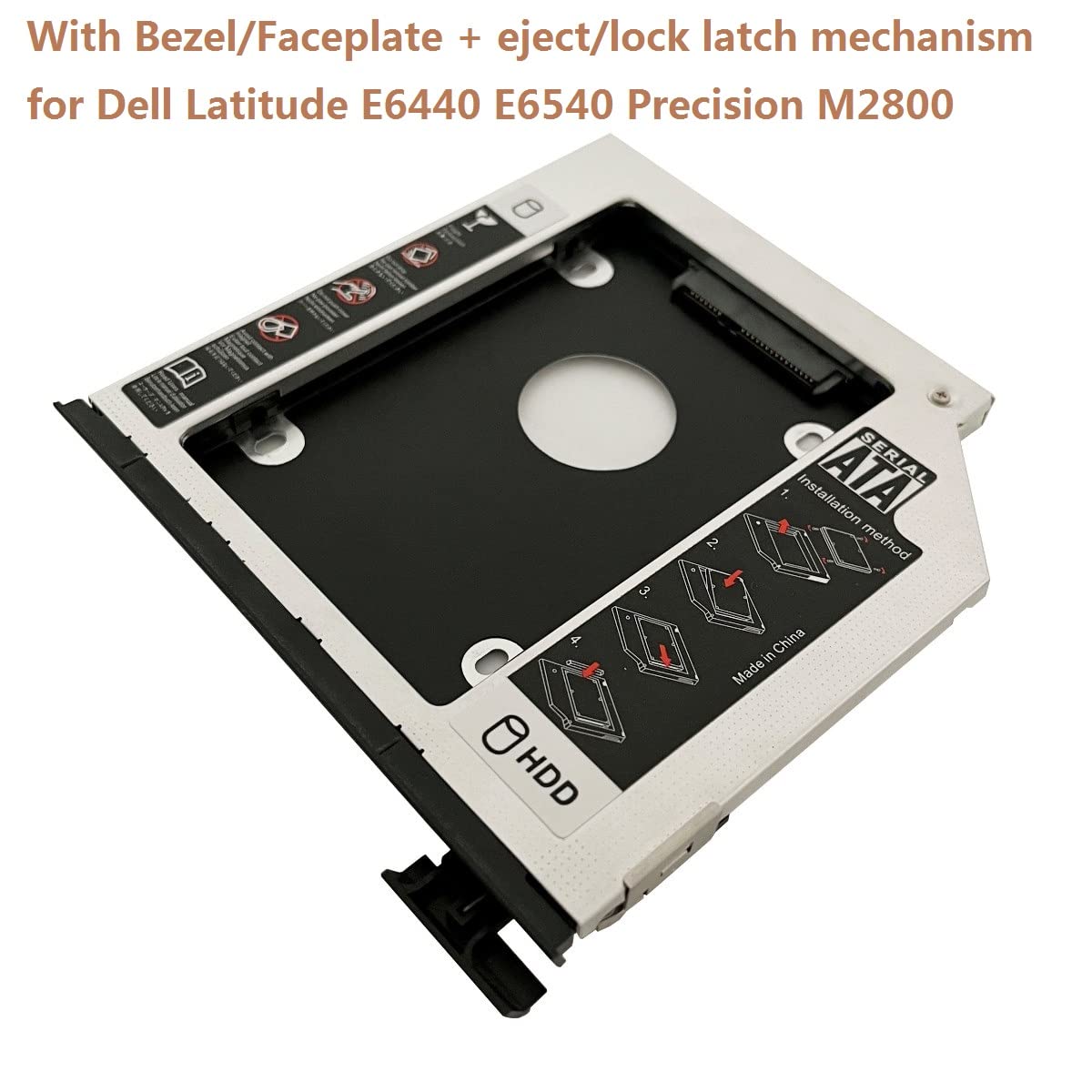 Amazon.com: DY-tech 2nd HDD SSD Hard Drive Caddy Frame Tray for